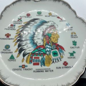 Vintage collectible plate